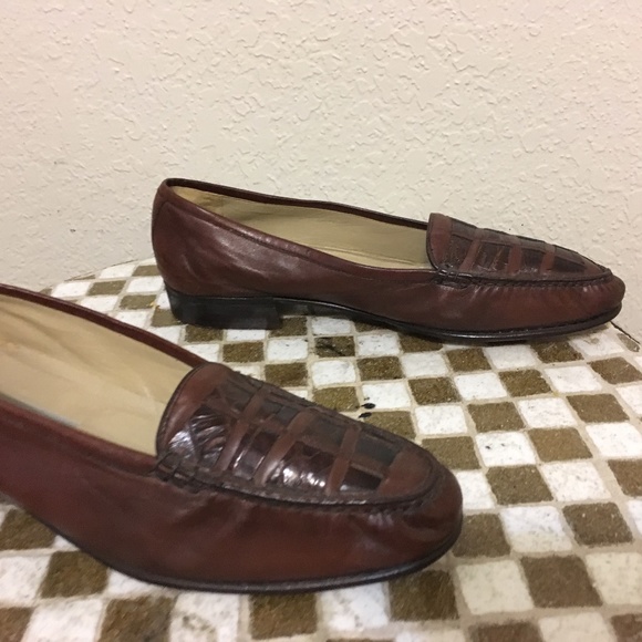 BRUNO MAGI CROCODILE DRIVING SHOES 10 M